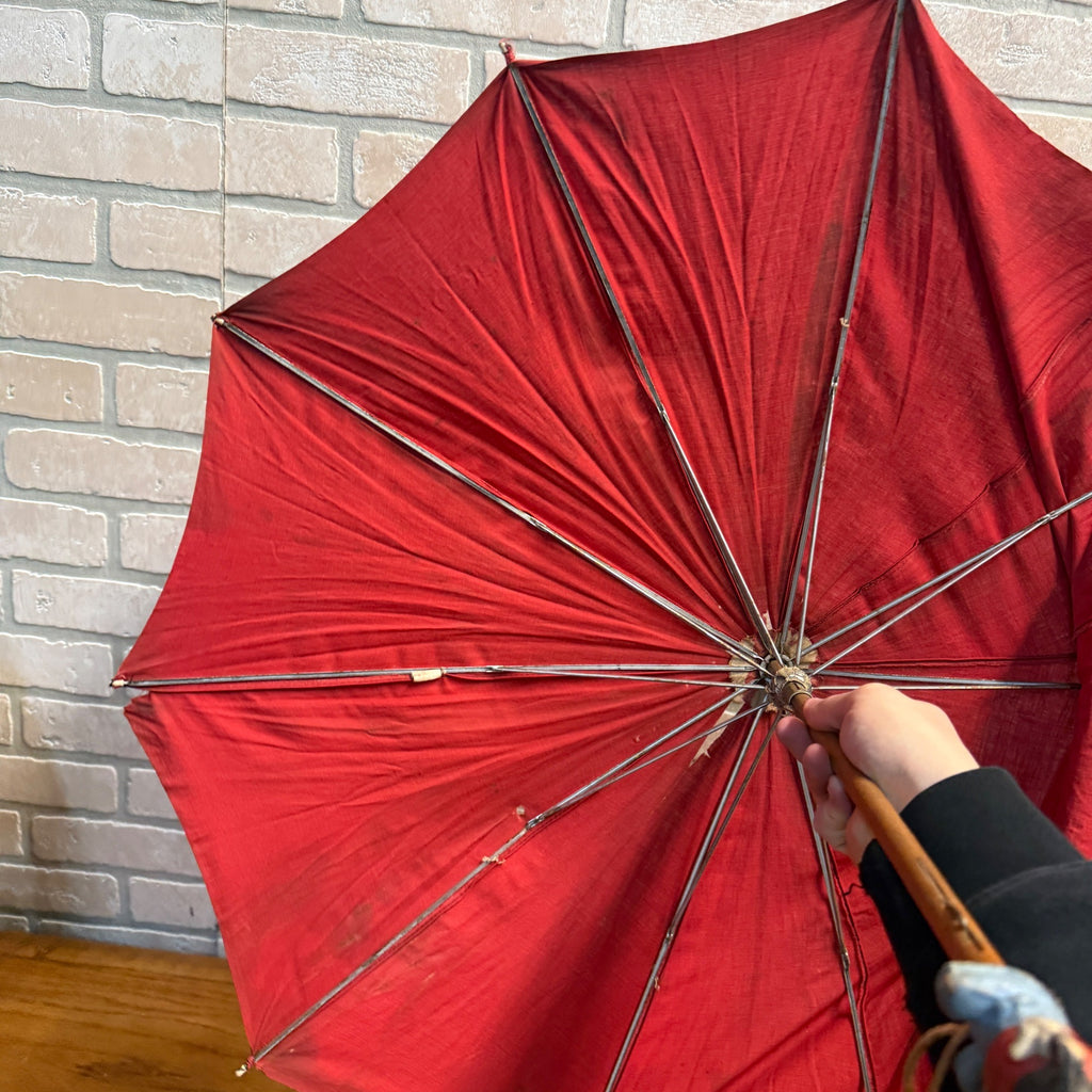 1940's Vintage Disney Mickey Mouse Umbrellas Mickey Handles