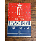 RARE Vintage 1945 WWII Liberation of Norway King Haakon VII Photo Album 25pc
