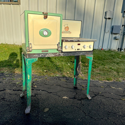 Vintage 1930s Lionel Electric Stove Range Oven Child's Toy #455 Prewar Antique