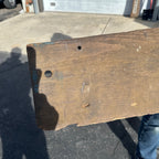 Vintage Lombard Chainsaws Wooden Advertising Original General Store Trade Sign