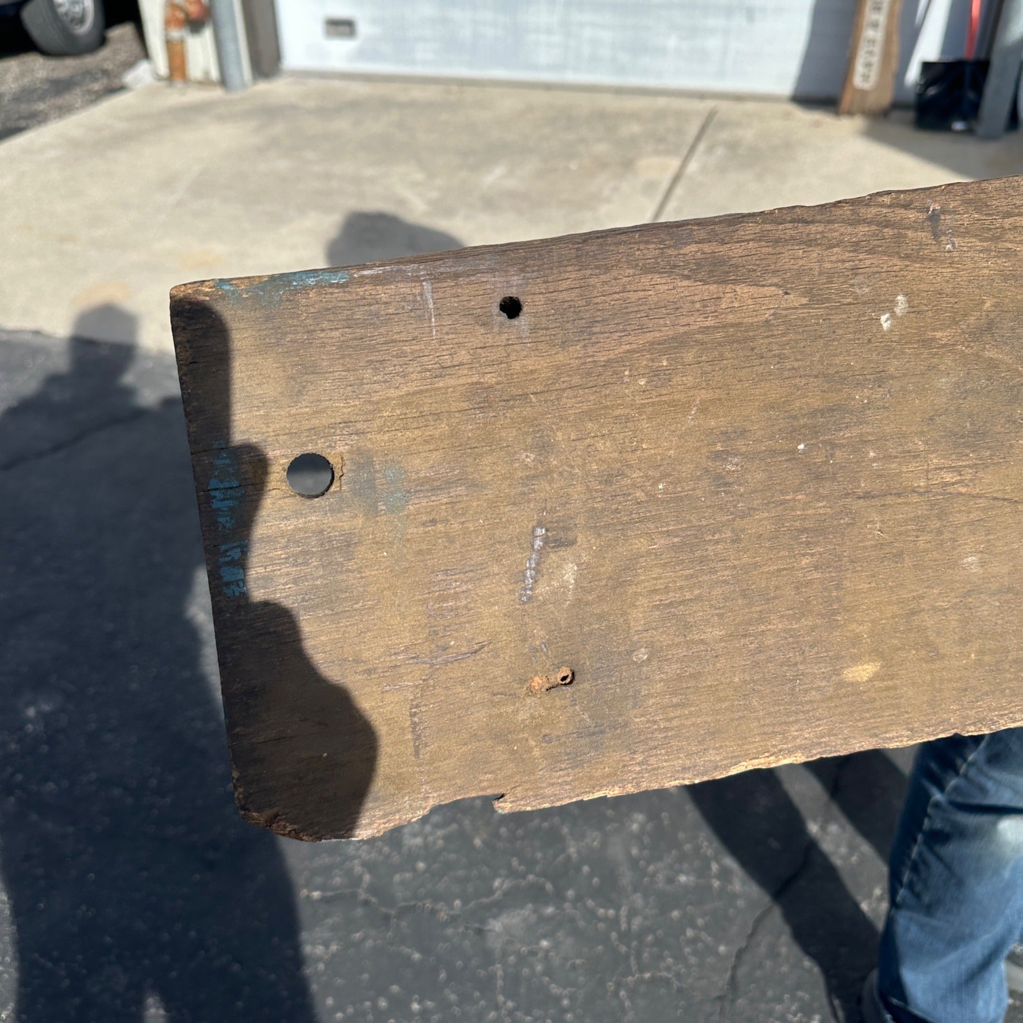 Vintage Lombard Chainsaws Wooden Advertising Original General Store Trade Sign