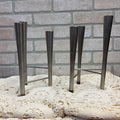 Vintage Old Hall Stainless Steel Campden Candlabra Candle Holder Robert Welch (2)