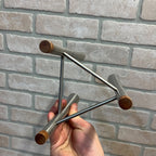 Vintage Old Hall Stainless Steel Campden Candlabra Candle Holder Robert Welch (2)