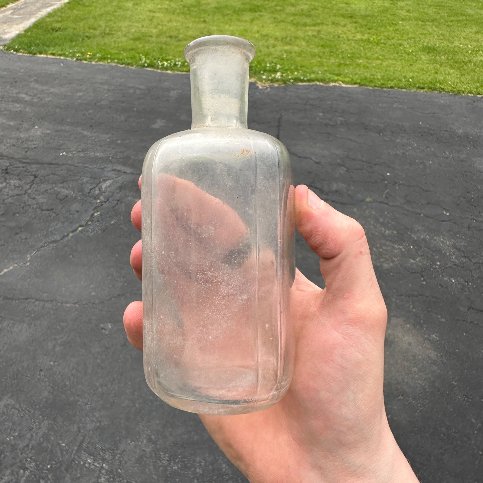 ANTIQUE DABROOKS PERFUMERY DETROIT APOTHECARY BOTTLE