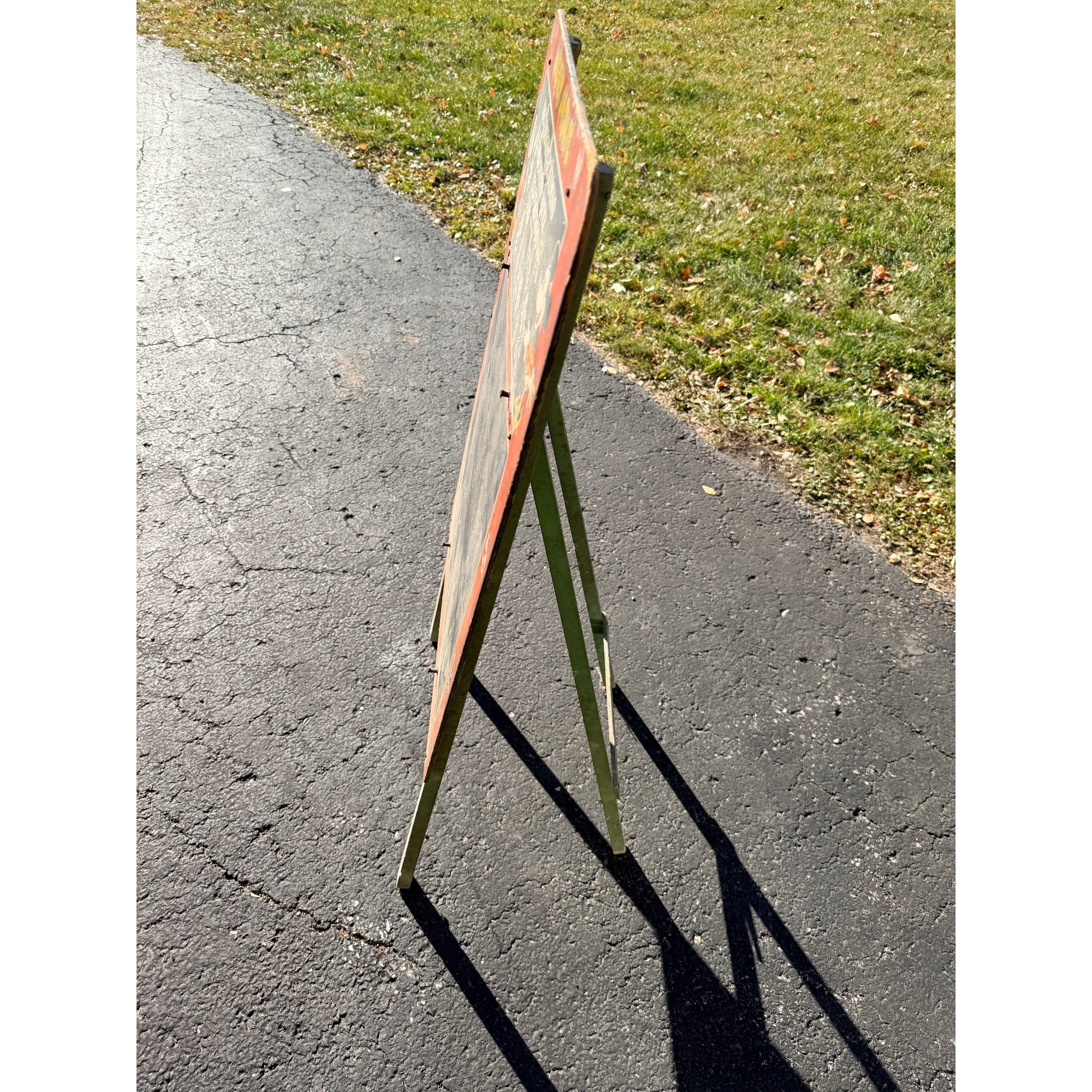 VINTAGE RARE 1930's LARGE WALT DISNEY CHILDRENS MICKEY MOUSE CHALK BOARD /EASEL