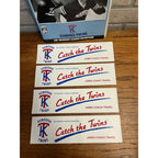 Vintage 1988 Kenosha Twins Midwest League Yearbook Program & Decals