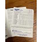 Vintage 1988 Kenosha Twins Midwest League Yearbook Program & Decals