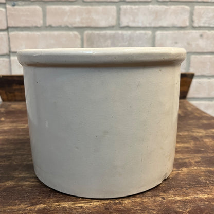 Antique Corium Farm Dairy Advertising Butter Crock Fond du Lac Wis LARGER VERSION