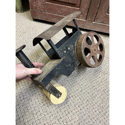 Antique 1920s Pressed Steel Steamroller Toy Steelcraft Construction Steam Roller